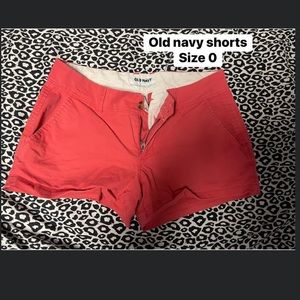 Old navy shorts size 0